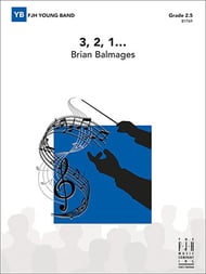 3, 2, 1... Concert Band sheet music cover Thumbnail